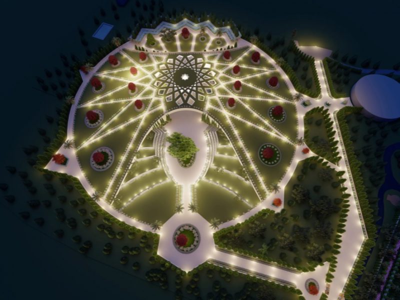 Above and below pictures show the concept design of future Shrine of ?Abdu'l-Bahá in Akká.