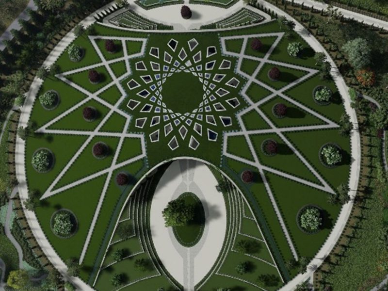 Pictures show the concept design of future Shrine of ?Abdu'l-Bahá in Akká.